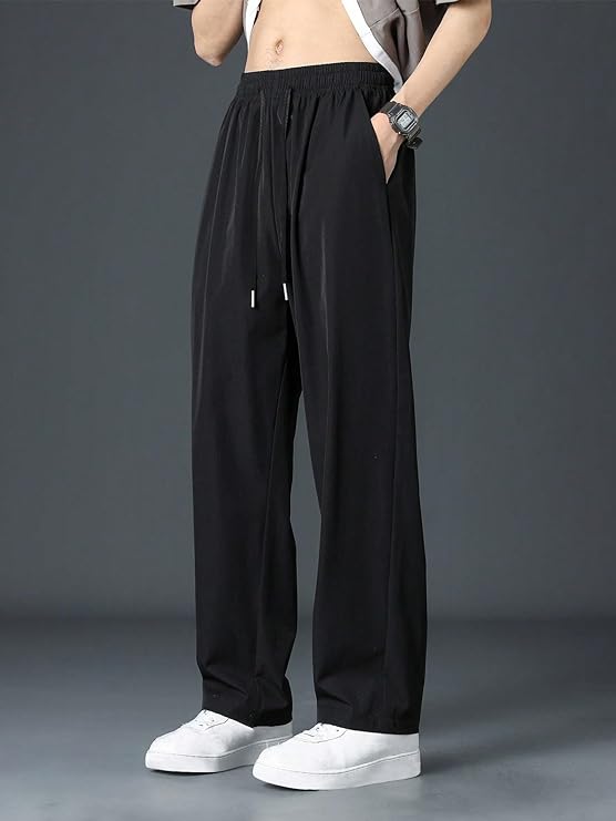 GRECIILOOKS Mens Casual Poly Lycra Regular Fit Track Pant