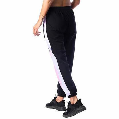 London Hills Women's Cotton Blend Regular Fit Joggers Women Track Pants | Women Striped Track Pants