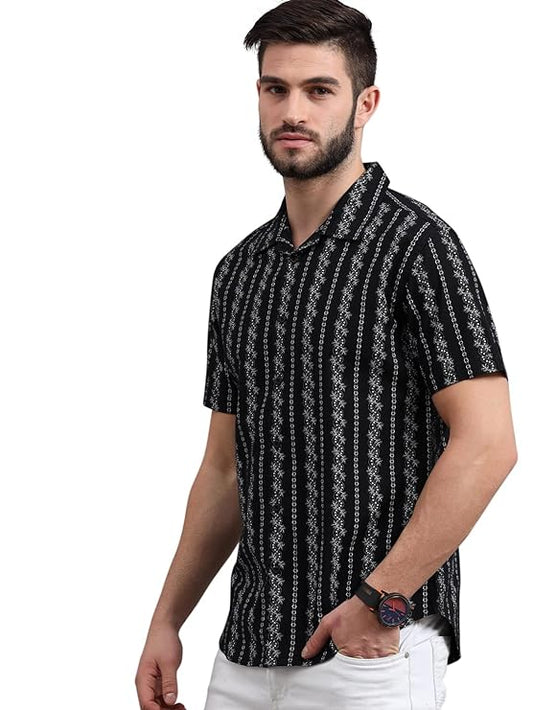 IndoPrimo Casual Shirt for Men || Shirt for Men || Men Stylish Shirt || Men Printed Shirt || Men Print Shirt || Men Shirt