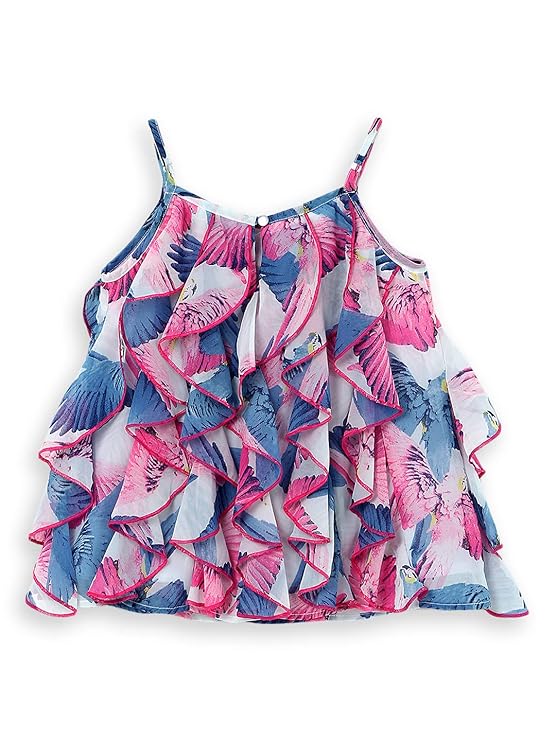 RICHIROBINS Girls Kids Skater Skirts with Attached Inner Shorts (3 Years - 15 Years)