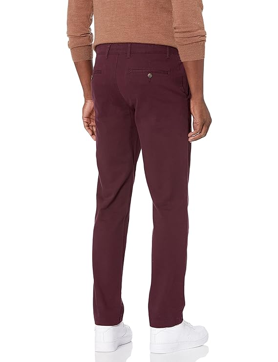 Amazon Essentials Men's Slim Straight-Fit Stretch Casual Pant