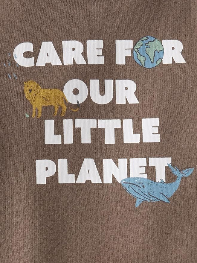 little planet by carter's Unisex Baby 2-piece Bodysuit and Pant Set Made With Organic Cotton photo 2