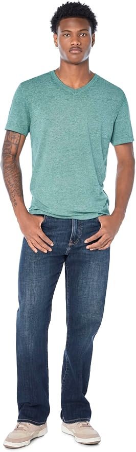 Lucky Brand Men's Venice Burnout V Neck Tee photo 2
